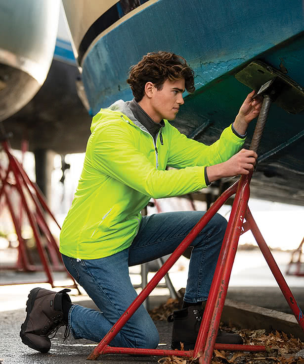 Charles River Portsmouth Hooded Windbreaker Jacket