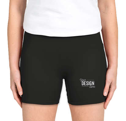 Badger Women's 4" Compression Shorts - Black