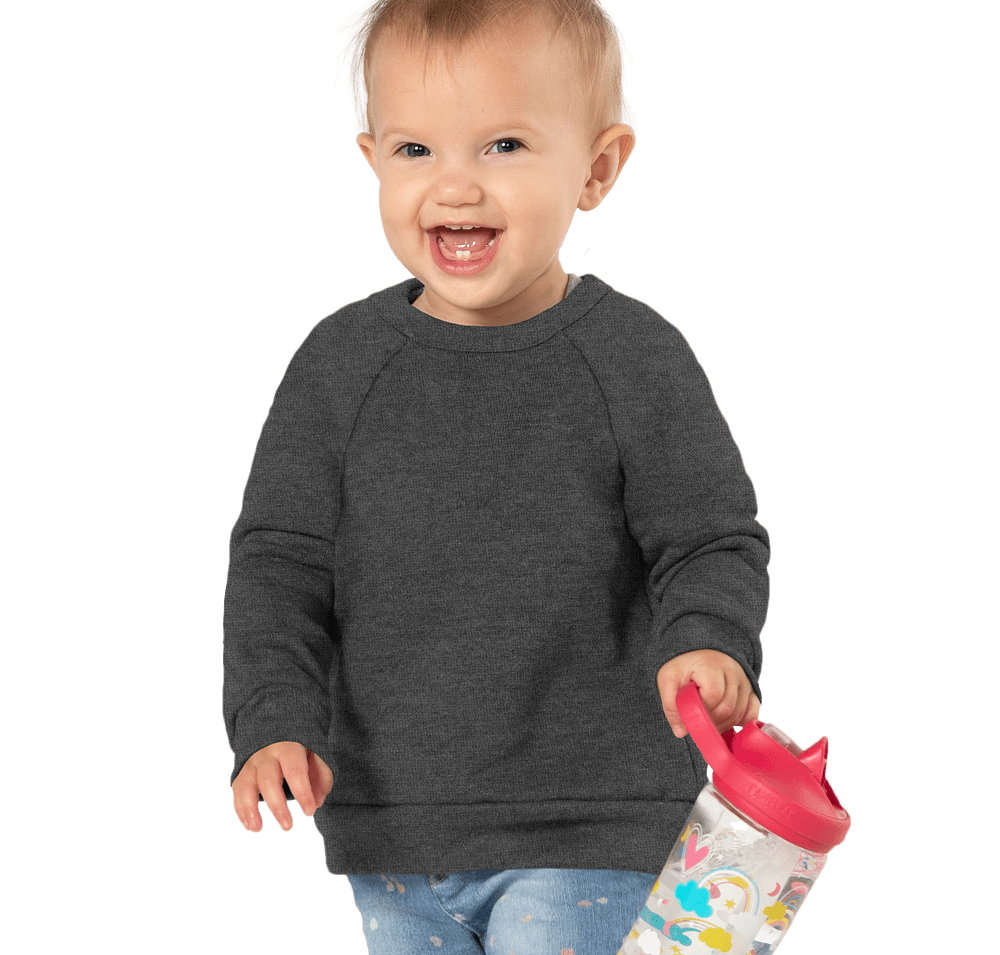 Bella + Canvas Toddler Sponge Fleece Crewneck Sweatshirt-default
