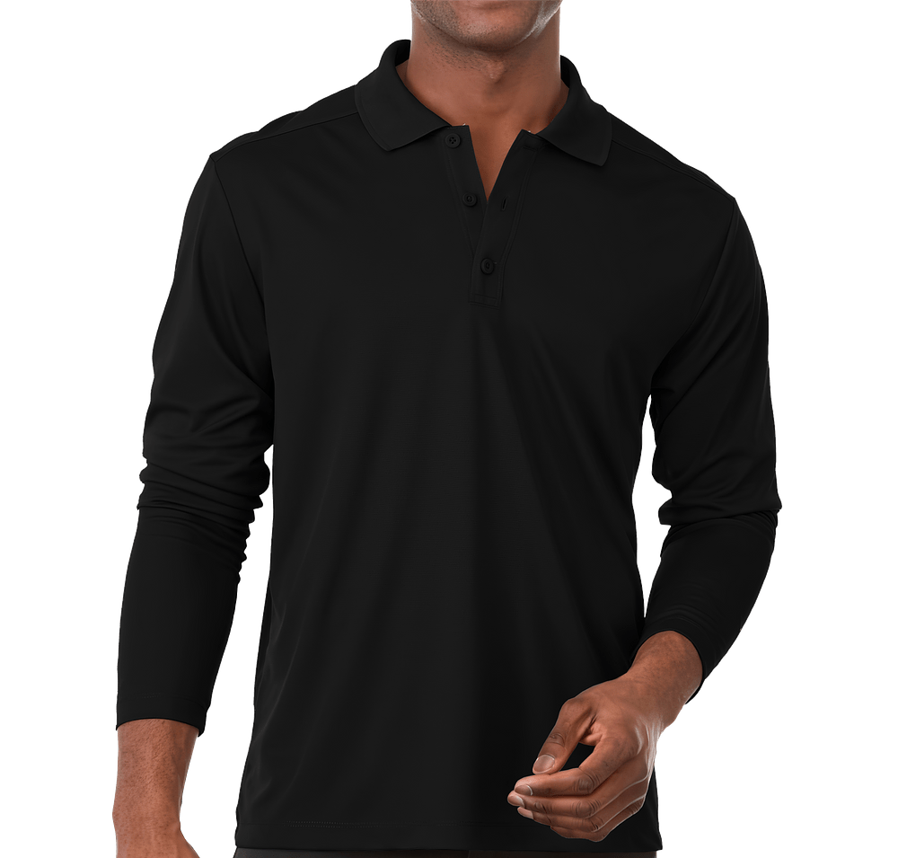 Elevate Mori Long Sleeve Performance Polo-default
