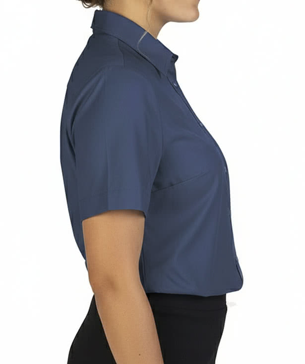 Edwards Women's Essential Wrinkle-Free Short Sleeve Dress Shirt