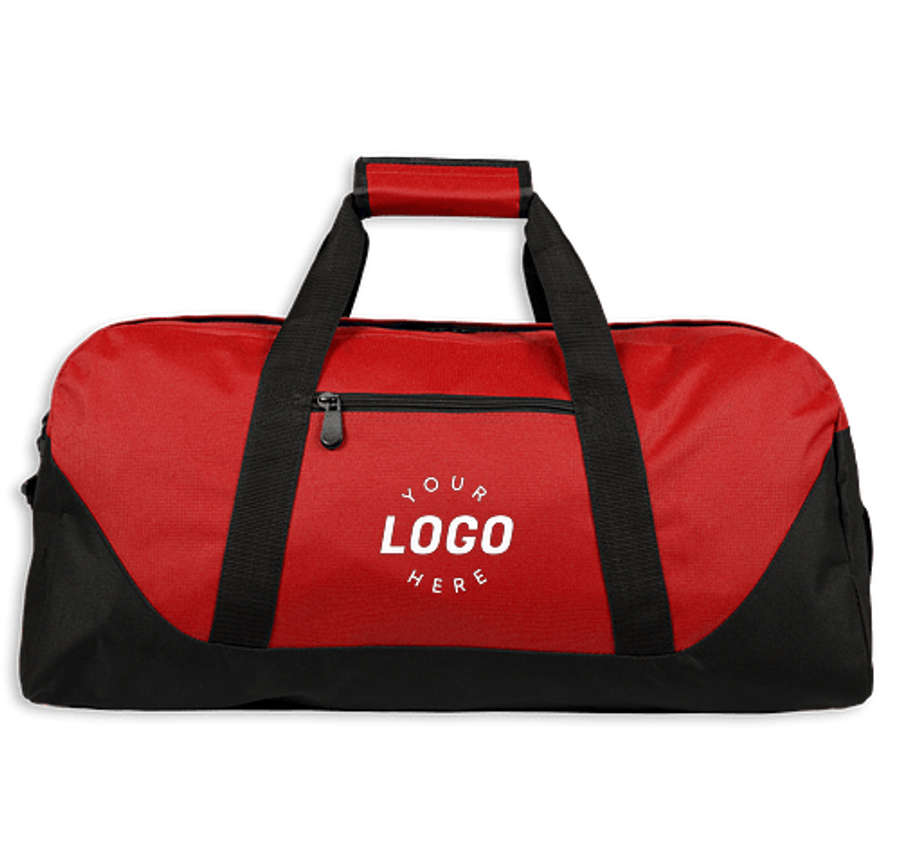 Liberty Series Medium Duffel Bag - Printed in Red
