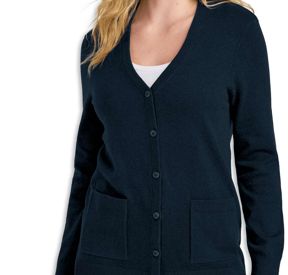 Port Authority Women’s Easy Care Button-Front Cardigan-default