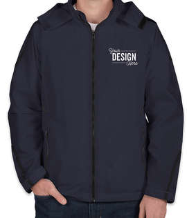 Team 365 Mesh Lined Hooded Jacket - Color: Sport Dark Navy