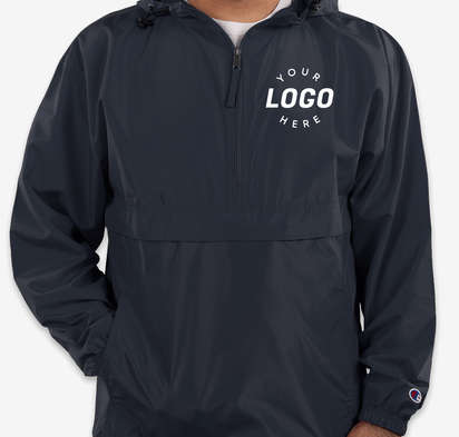 Champion Packable Half Zip Windbreaker Jacket-default