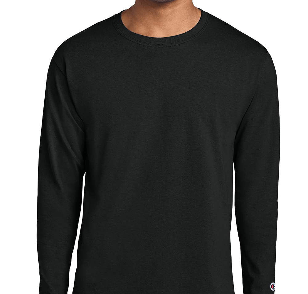 Champion Midweight Crewneck Jersey Long Sleeve T-shirt-default