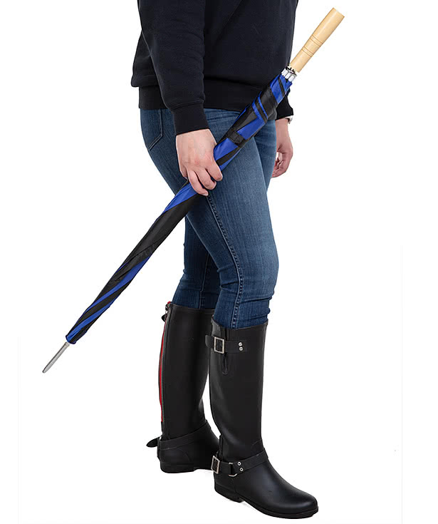60" Arc Color Block Golf Umbrella