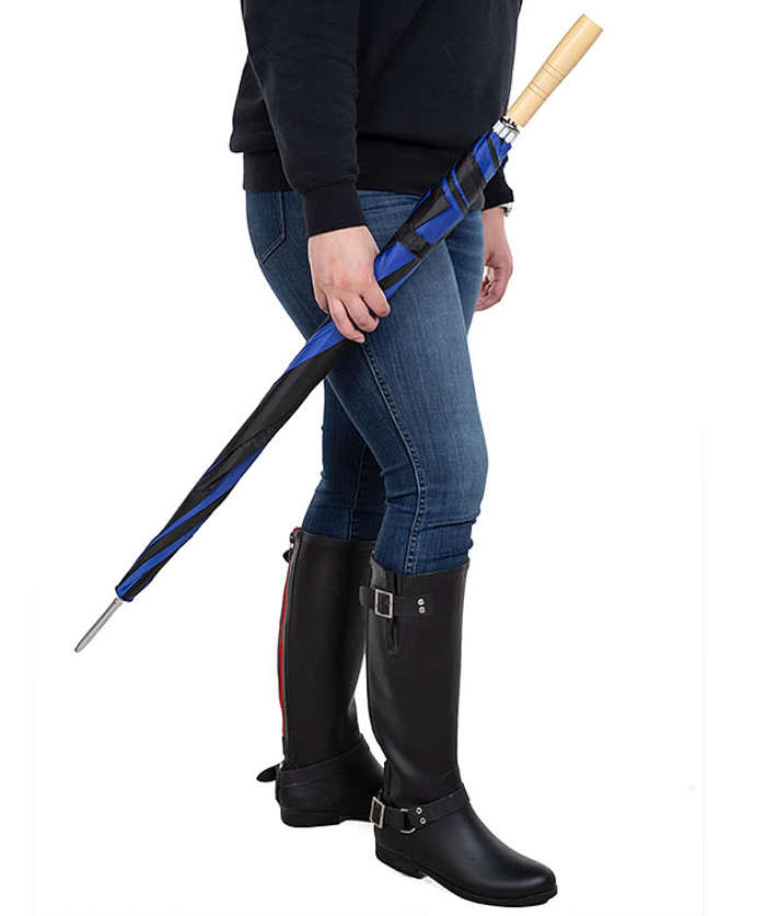 60" Arc Color Block Golf Umbrella
