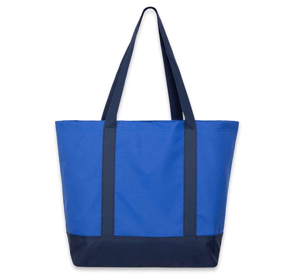 Port Authority Medium Poly Canvas Day Tote Bag-default