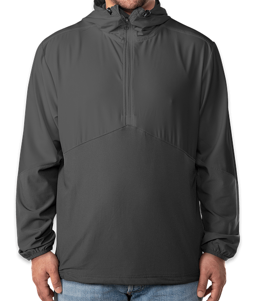 half zip pullover athletic