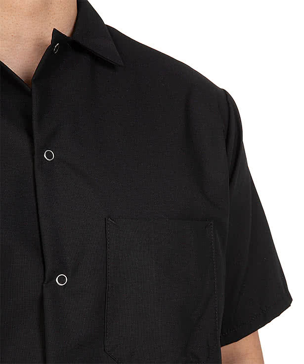 Chef Designs Poplin Pocket Cook Shirt