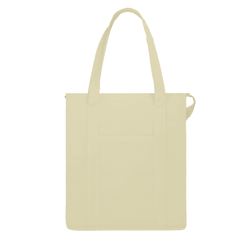 Hercules Zippered Insulated Grocery Tote Bag-default