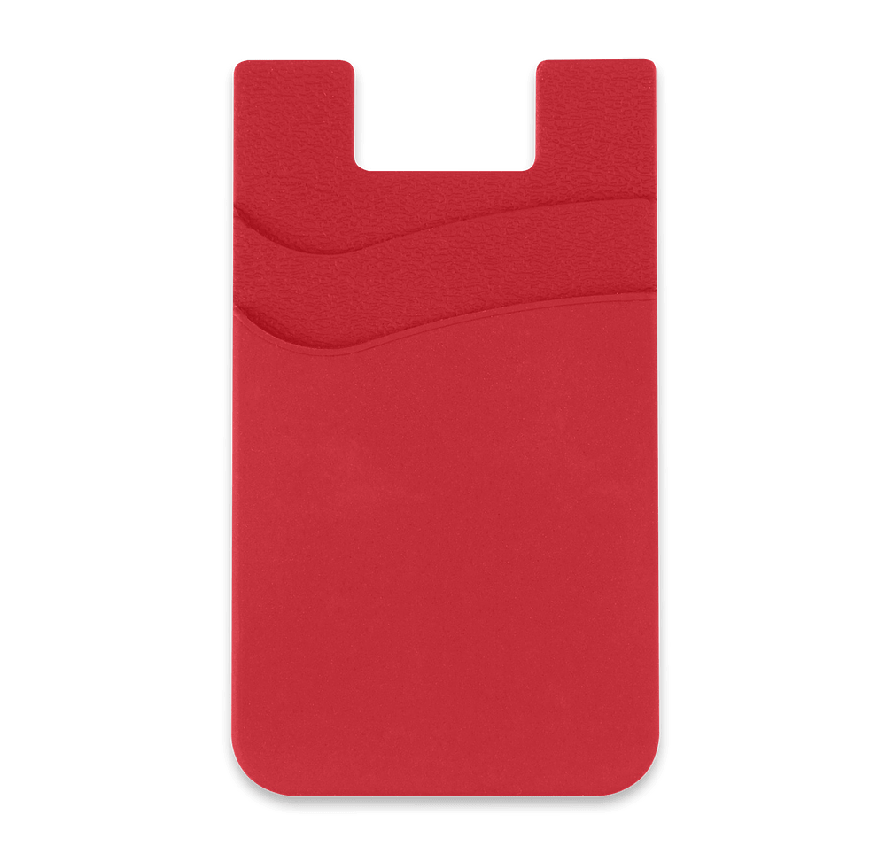 Dual Pocket Silicone Phone Wallet-default