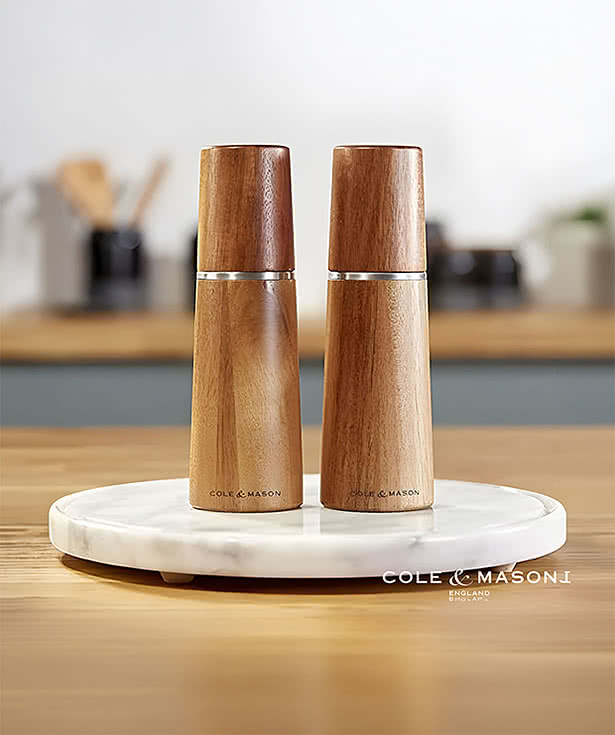 Cole & Mason Marlow Salt and Pepper Gift Set