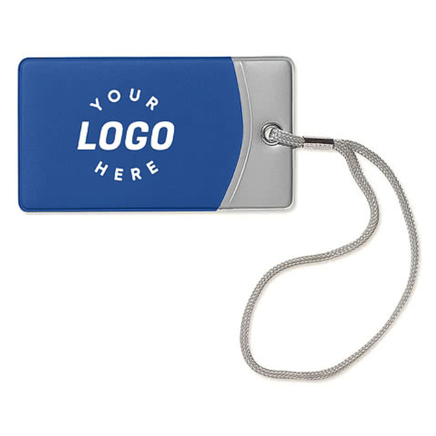 Mod Vinyl Luggage Tag in Black