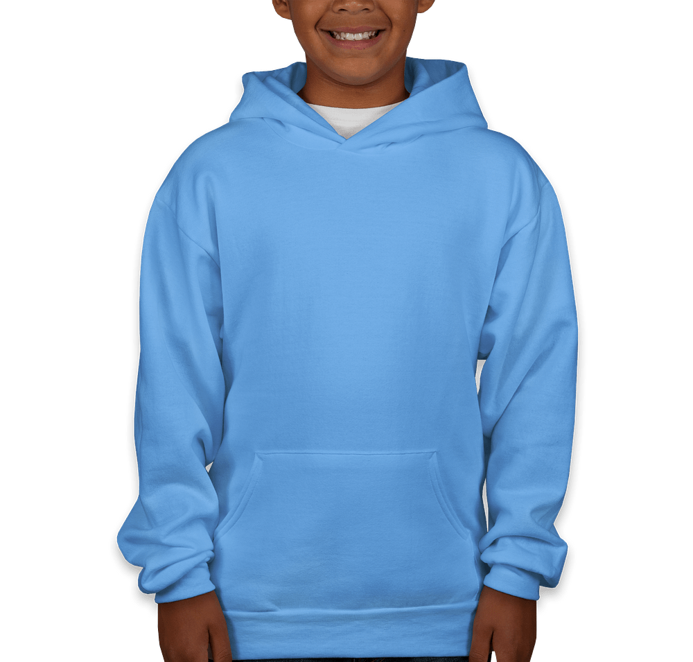 Hanes Youth EcoSmart 50/50 Pullover Hoodie-default