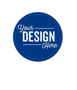 Full Color 3 in. Circle Magnet - Color: Royal Blue