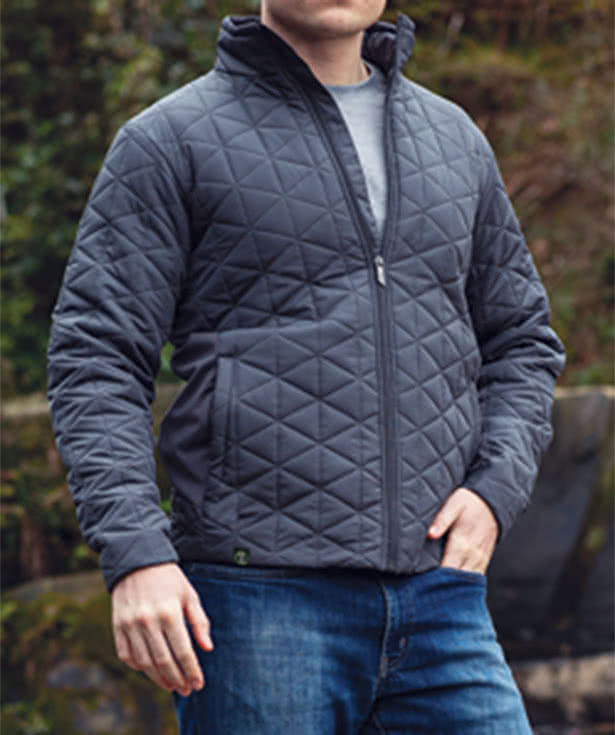 Holloway Repreve Recycled Quilted Insulated Jacket