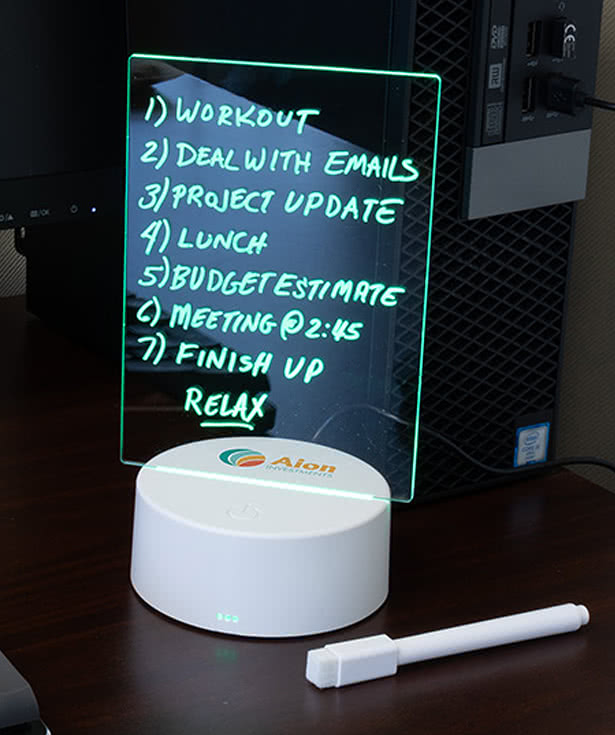Sprite Light-Up Acrylic Dry Erase Board