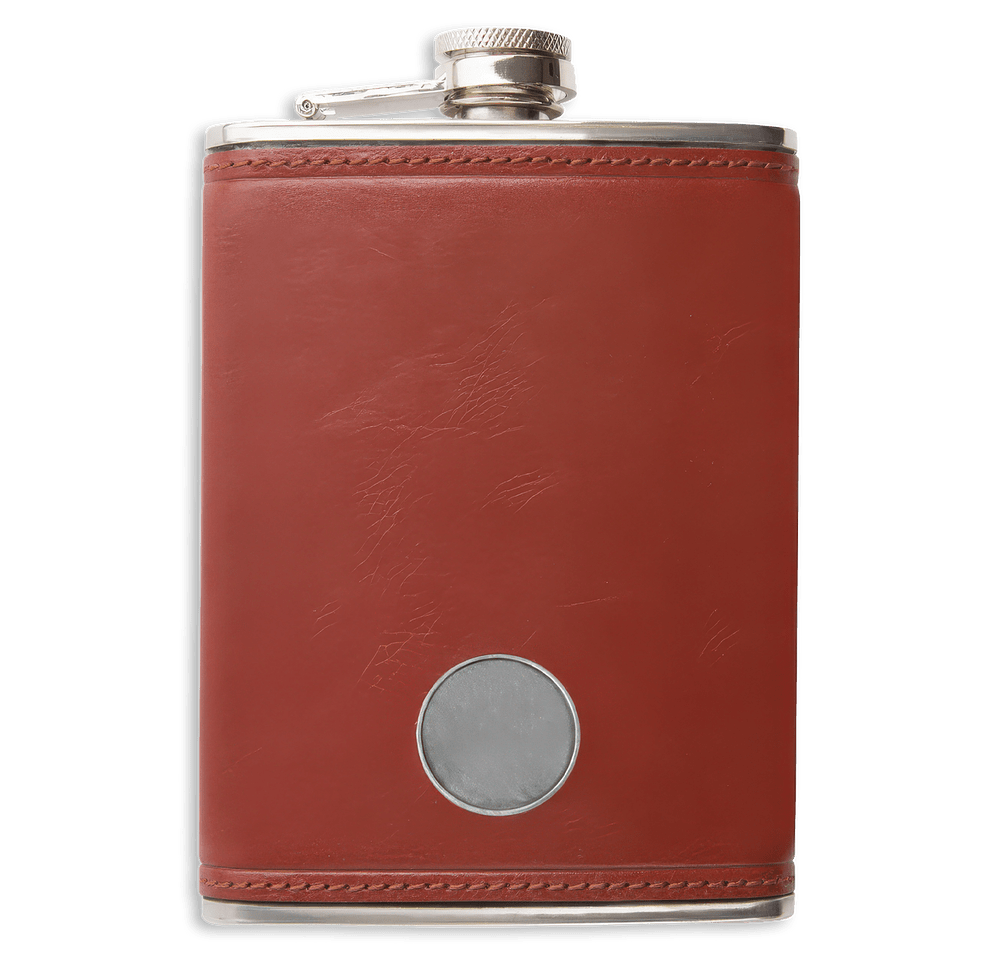 Ahead Leather Flask-default