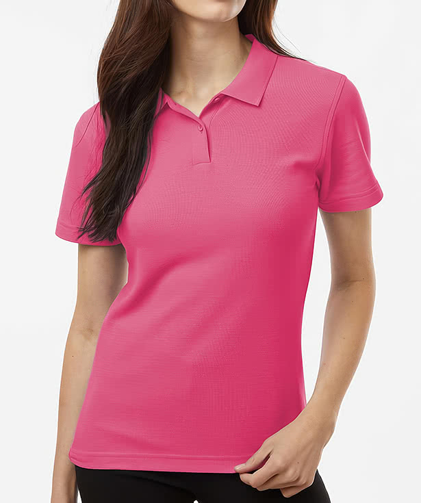 AllPro Women's Blended Pique Polo - Embroidered