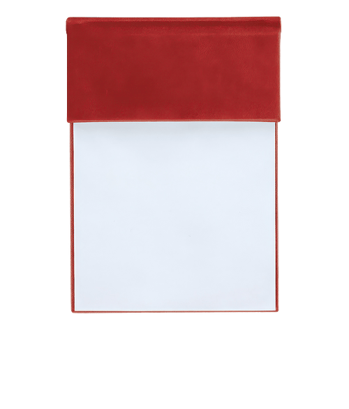 Castelli Debossed Tucson Medio Cube Notepad - 640 sheets/pad in Red