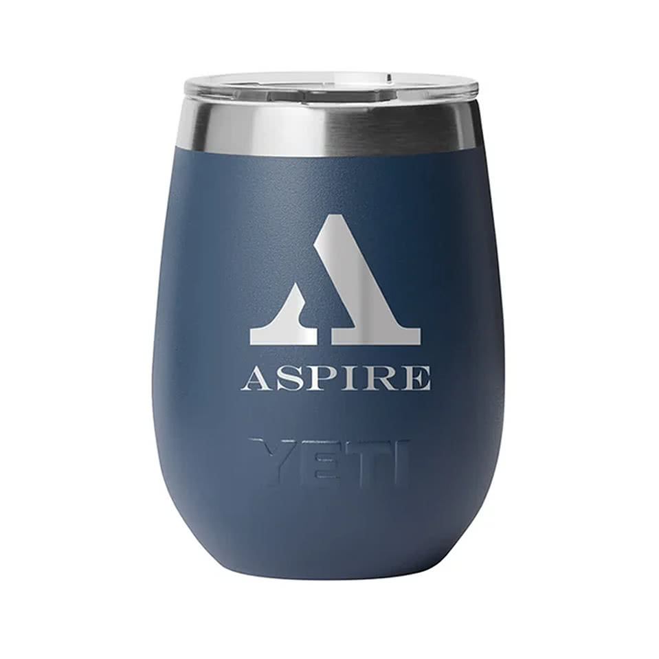 YETI Laser Engraved 10 oz. Rambler Stemless Tumbler with DuraSip Ceramic