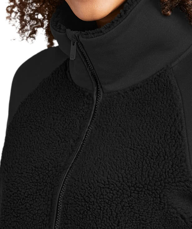 Nike full zip online sherpa jacket