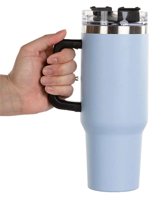 40 oz. Intrepid Stainless Steel Tumbler with Straw