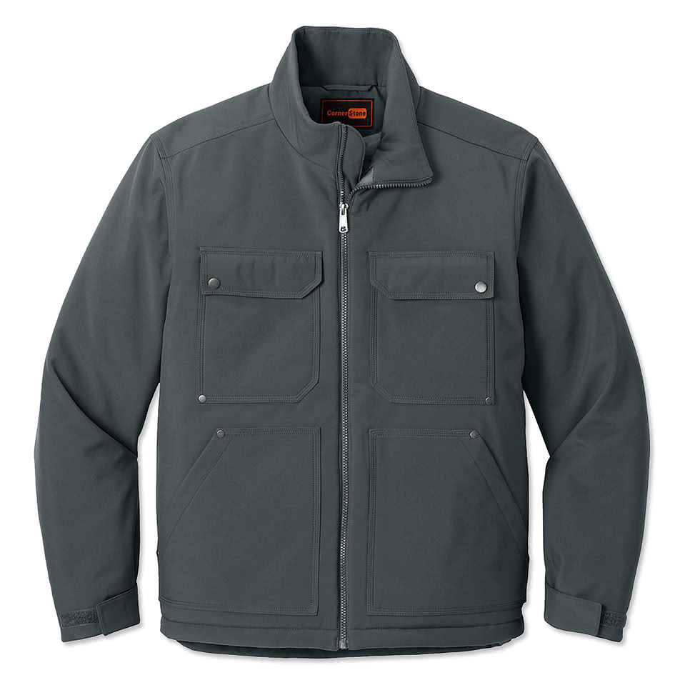 美品 CORNERSTONE 22AW CASUAL JACKET 46 CornerStone Insulated Workwear Soft Shell | Product | CornerStone