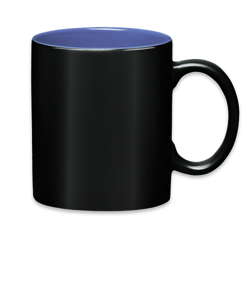 11 oz. Aztec Ceramic Mug in BLACK WITH OCN