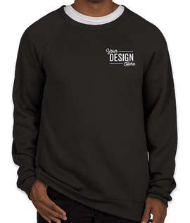 Embroidered Bella + Canvas Ultra Soft Crewneck Sweatshirt