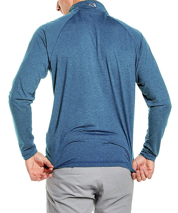 Storm Creek Tall Pacesetter Recycled Performance Quarter Zip Shirt