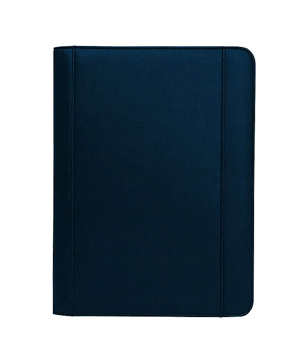 Debossed Ultrahyde Zippered FSC Padfolio