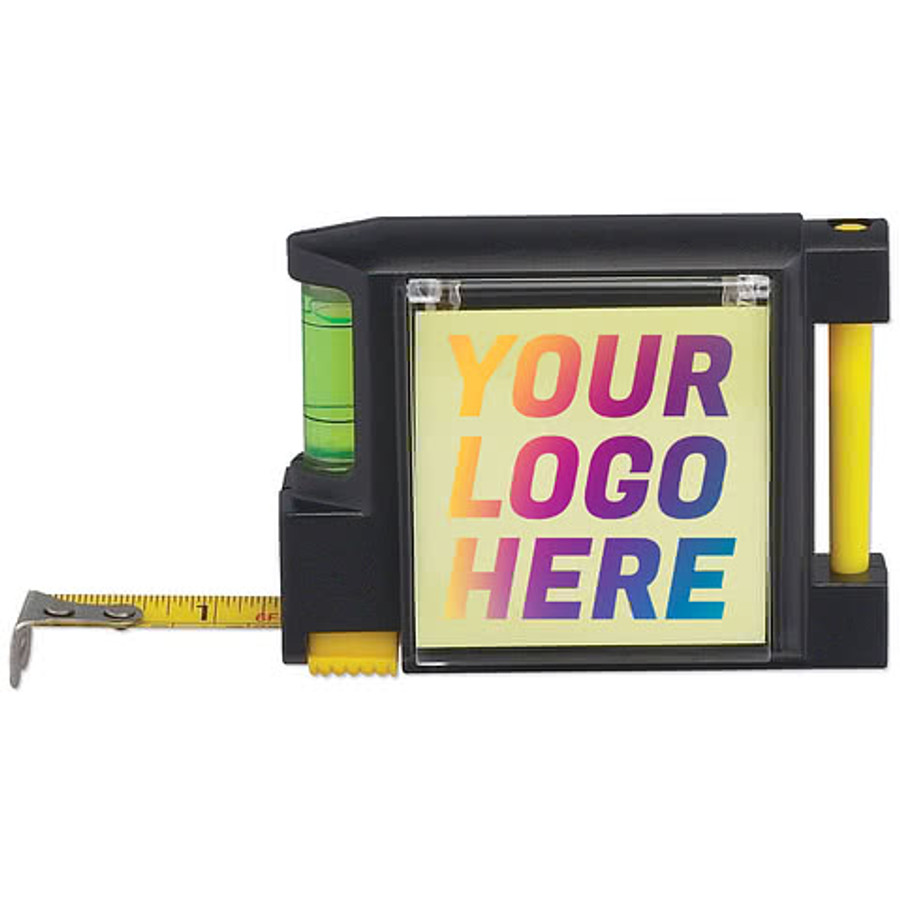 Combo Tape Measure and Level in Black