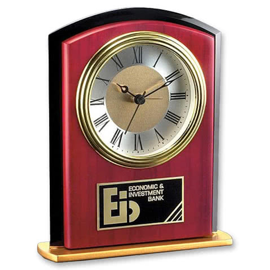 Keele Clock in Rosewood