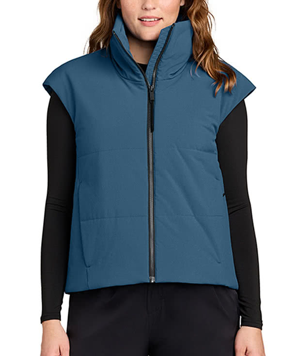 MiiR Women’s Sashiko Recycled Stretch Puffy Vest