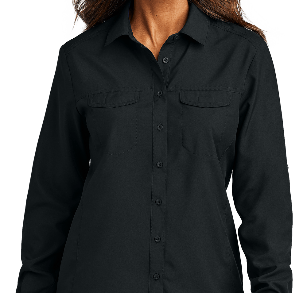 Port Authority Women's Daybreak UV Long Sleeve Shirt-default