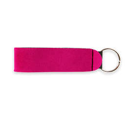 Neoprene Wrist Strap Keychain - Color: Magenta