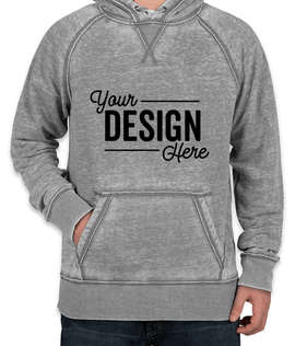 J. America Acid Wash Pullover Hoodie