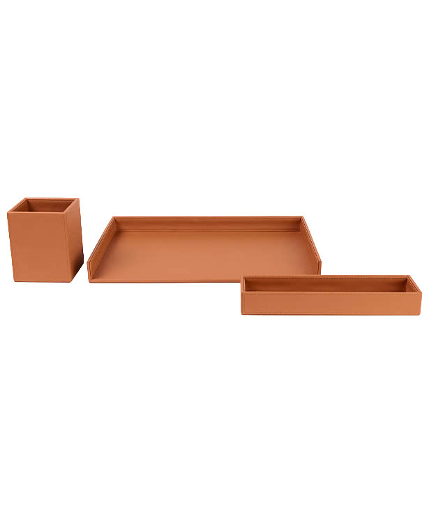 Easton 3 Piece Desktop Organizer Set