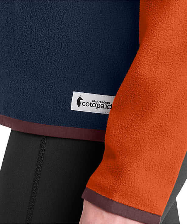 Cotopaxi Women's Amado Recycled Half Zip Fleece Pullover - Embroidered