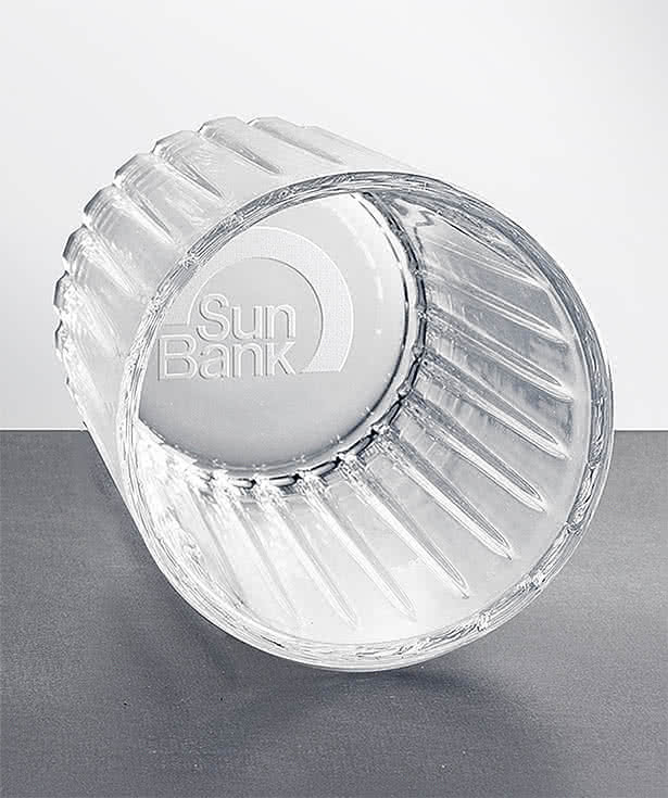 Laser Etched 13 oz. Hartmann Hiball Glass