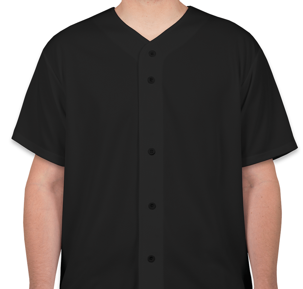 Sport-Tek Tough Mesh Full Button Baseball Jersey-default