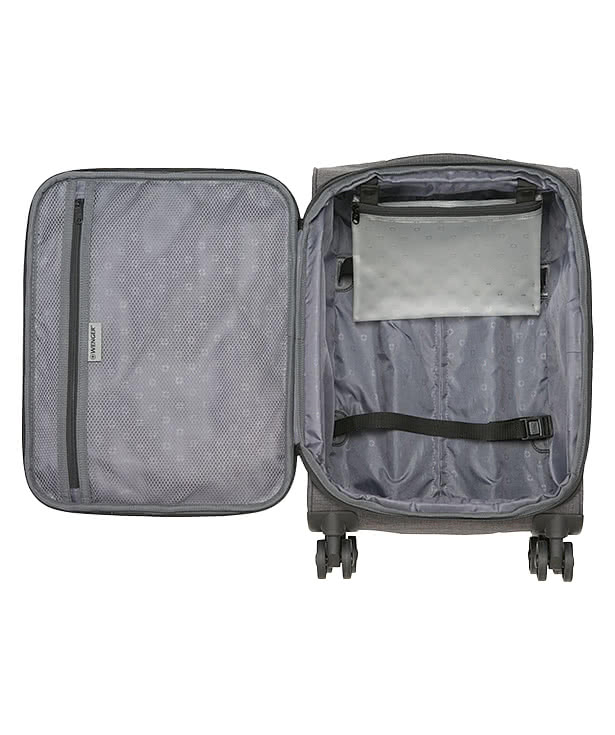 Wenger Graphite Recycled Carry-On Wheeled Duffel Bag