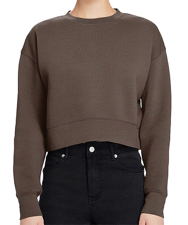 Lane Seven Women's Heavyweight Cropped Crewneck Sweatshirt