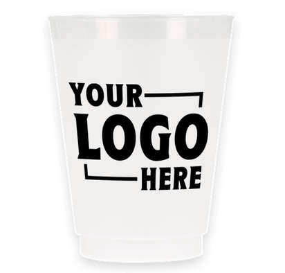 Custom Printed Cups | 16 oz. Frosted Plastic Cup