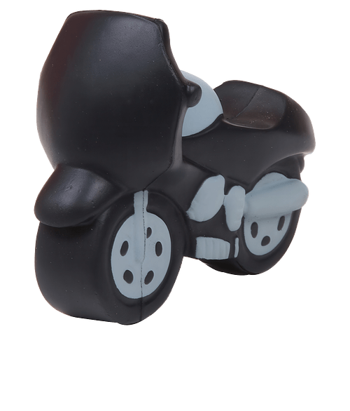 Black Motorcycle Stress Reliever in BLACK