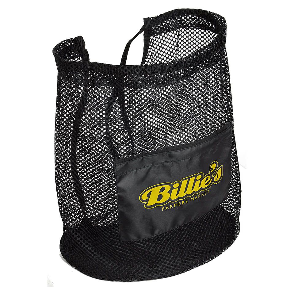 Flex Mesh Drawstring Bag