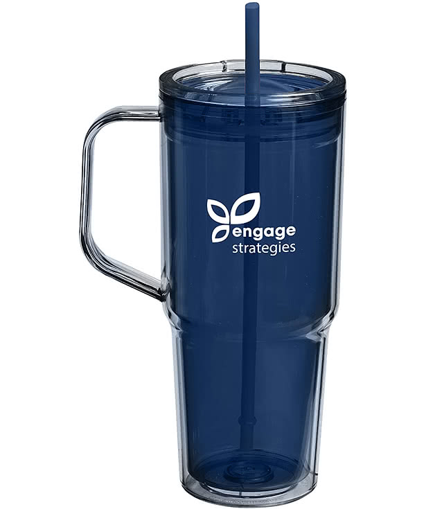 32 oz. Hampton Recycled Double Wall Tumbler with Handle